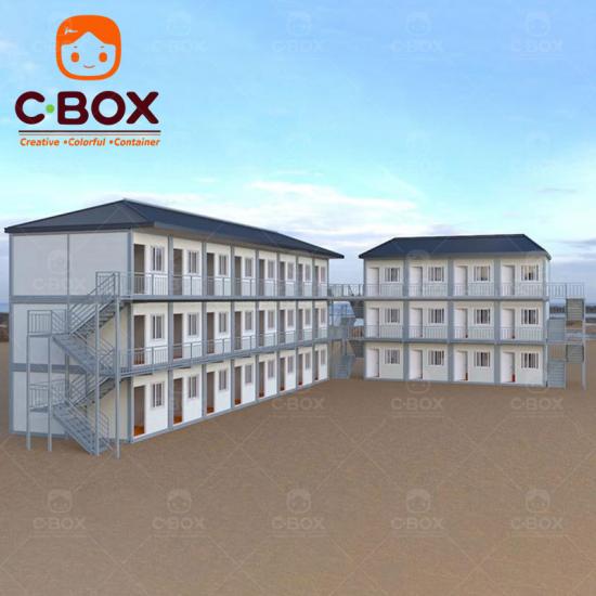 construction site container building